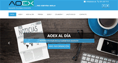 Desktop Screenshot of aoex.es
